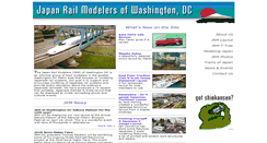 Desktop Screenshot of japanrailmodelers.org