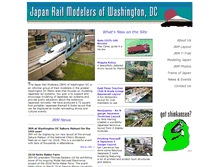 Tablet Screenshot of japanrailmodelers.org